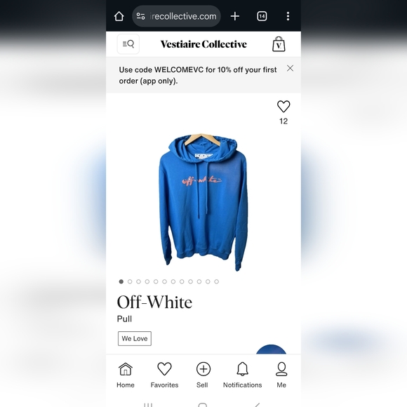 Off White Hoodie - Picture 6 of 6